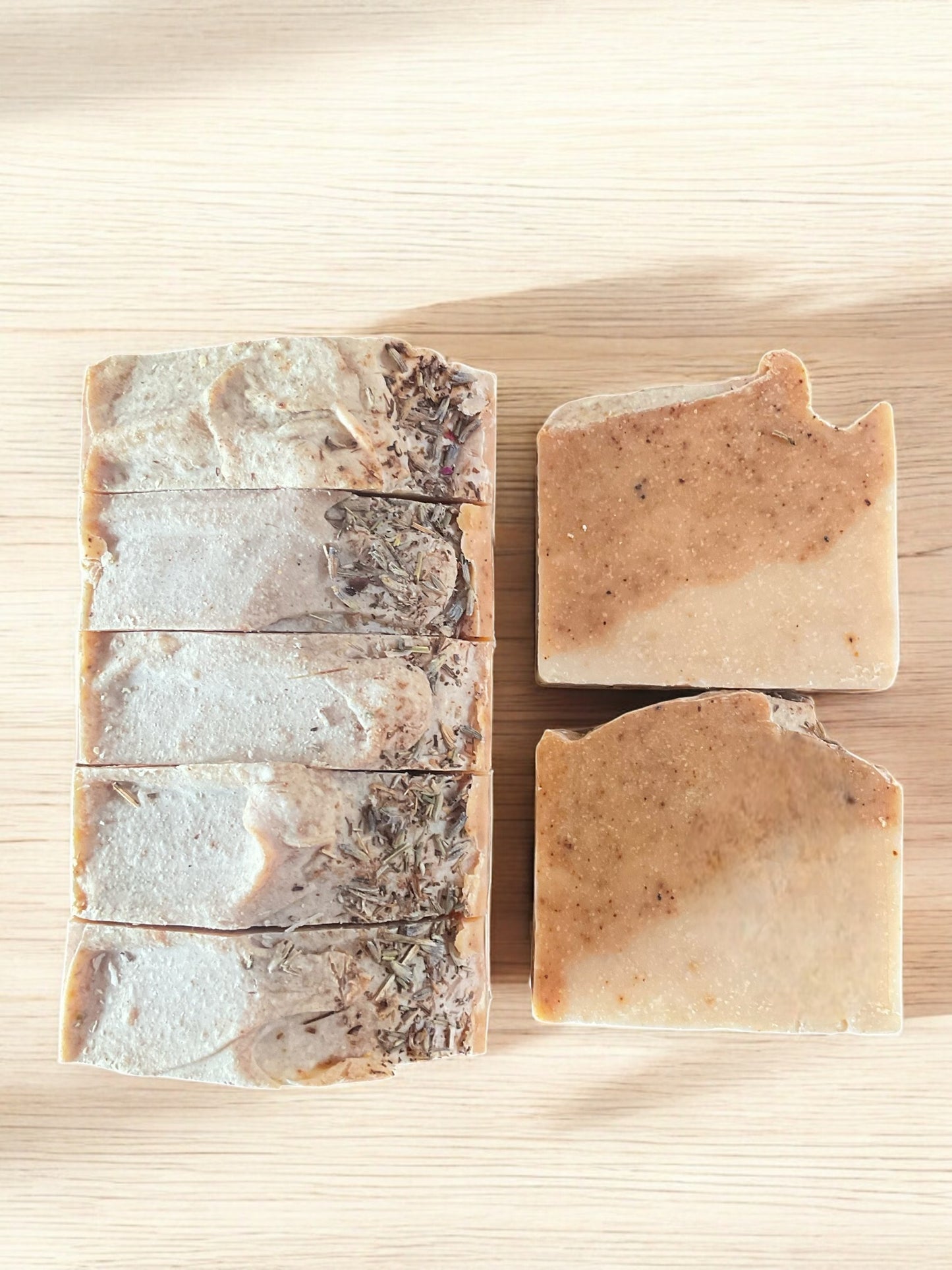 Ourika Lavender Turmeric Tallow Soap with Goat's milk