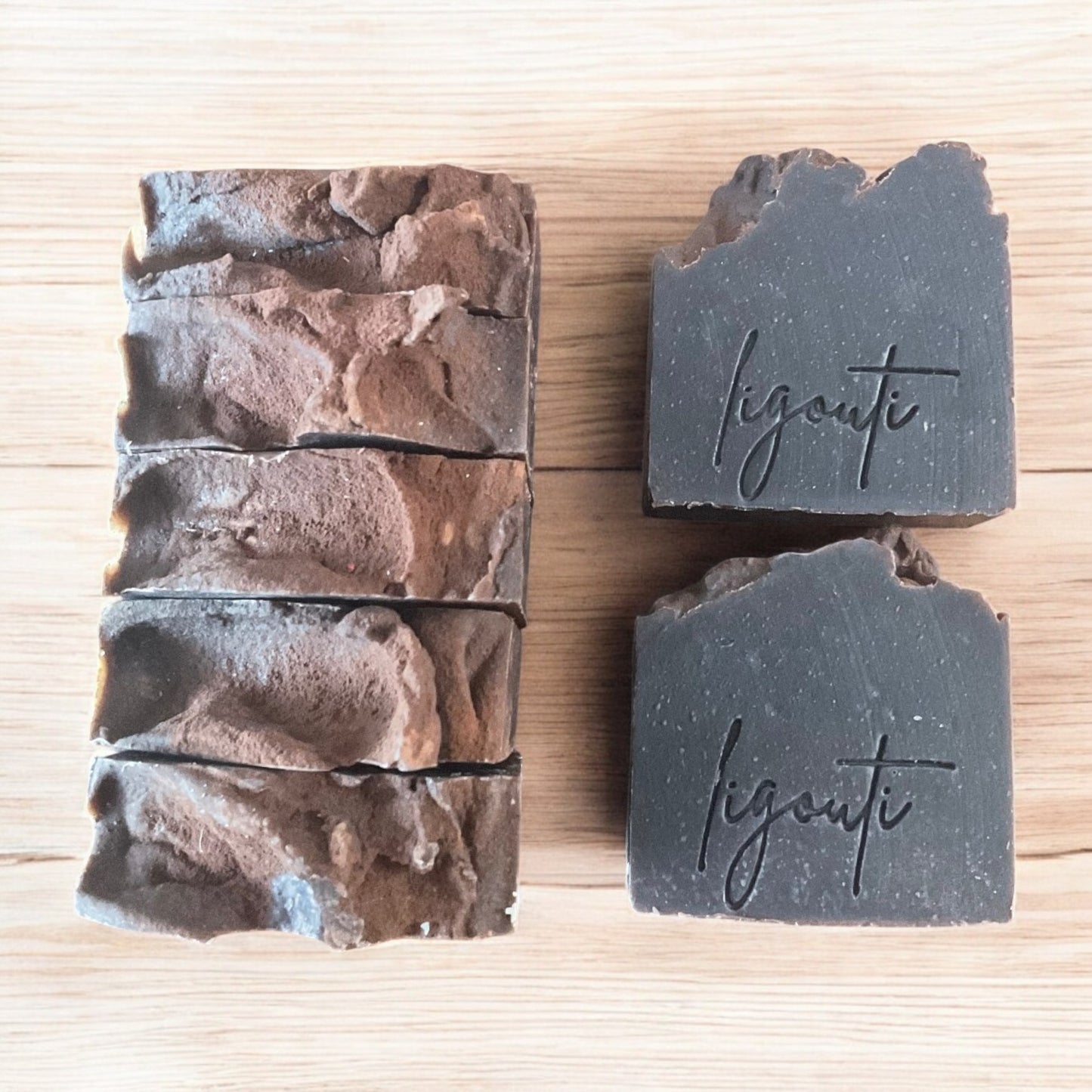 Chocolate Tallow Soap with Goat's Milk