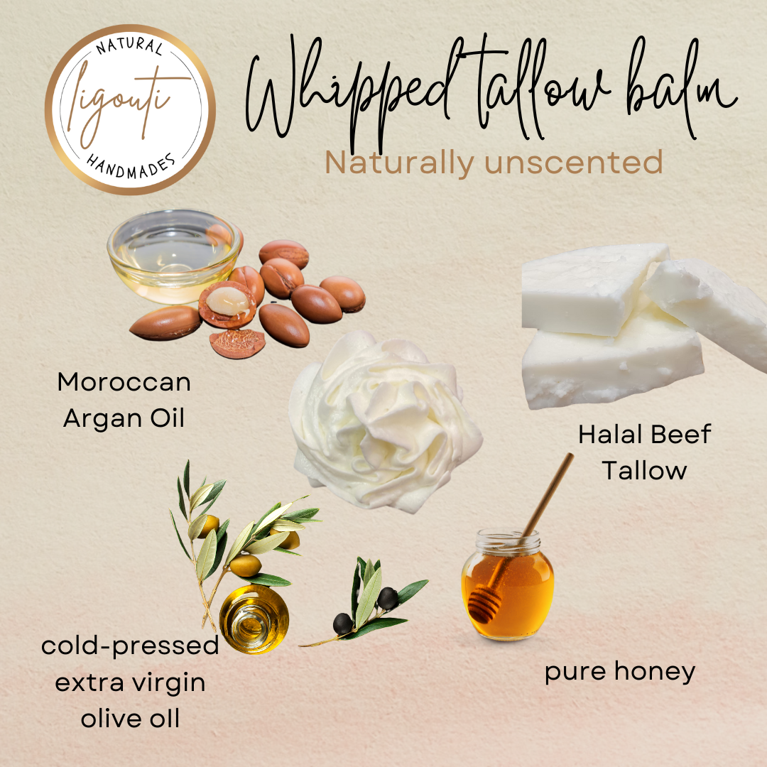 Whipped Tallow Balm Naturally Unscented